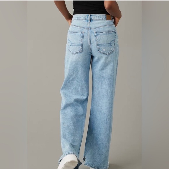 American Eagle Super high-rise baggy wide leg - Picture 2 of 7